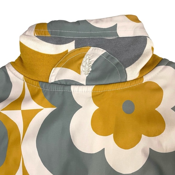 Free People FP Movement Daybreak Half Zip Sweat Beige Combo Medium - Picture 10 of 15